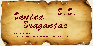 Danica Draganjac vizit kartica